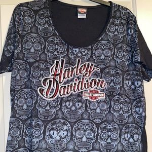 Lot of 3 Gorgeous 3XL Harley Davidson Shirts